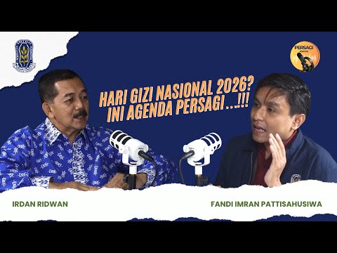 Hari Gizi Nasional 2026?? Ini Agenda PERSAGI Provinsi Jambi!!! | PERSAGI Provinsi Jambi PODCAST Eps. 16